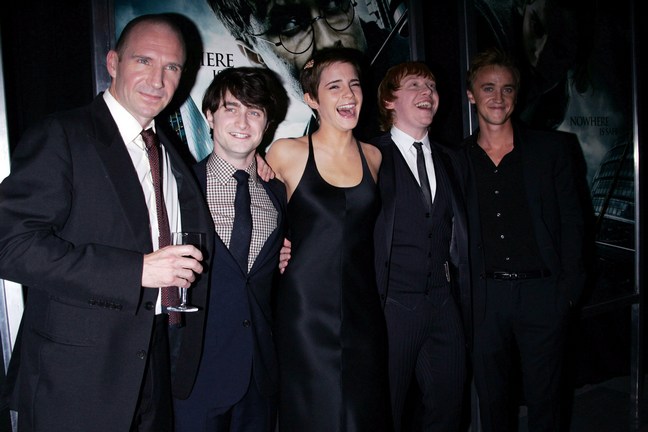 harry potter, emma watson, daniel radcliffe, rupert grint, tom felton, ralph fiennes