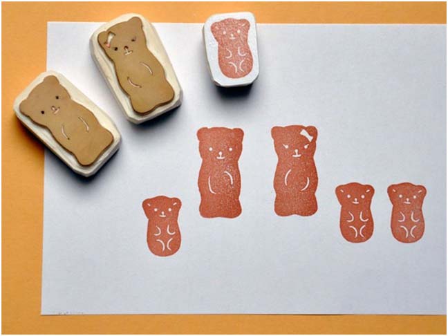 ETSY BEAR STAMP