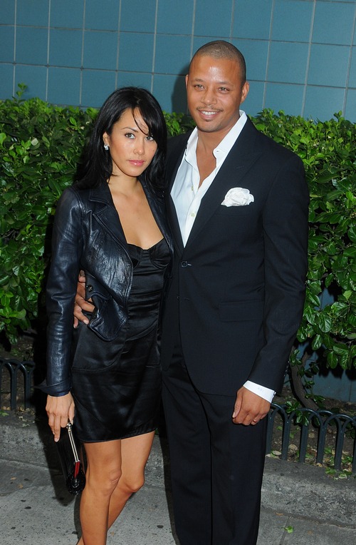 Terrence Howard, suit, Michelle Ghent