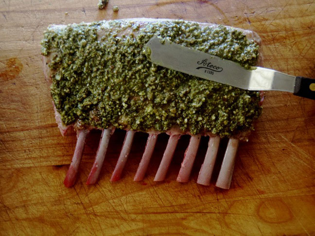 Pesto Crusted Lamb-4