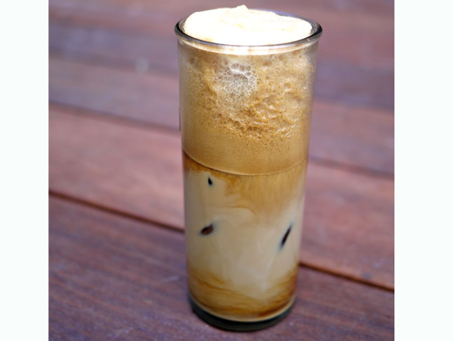 Greek Nescafe Frappe Iced Coffee Drink