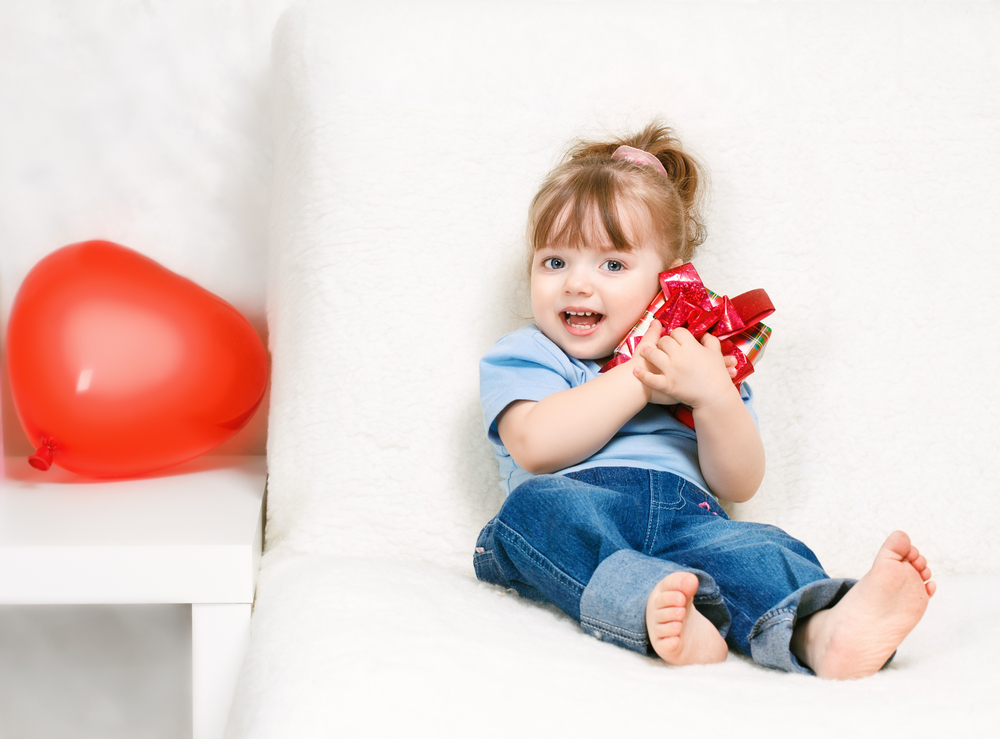 Preschooler Valentine's Day