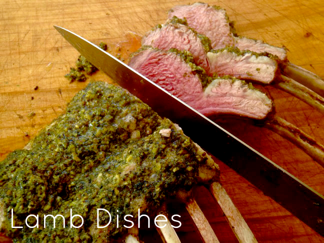 Pesto Rack of Lamb