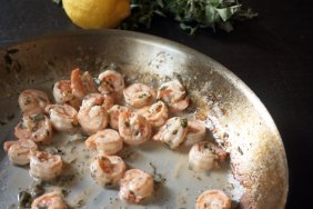 10 Minute Dinner Lemon Oregano Shrimp