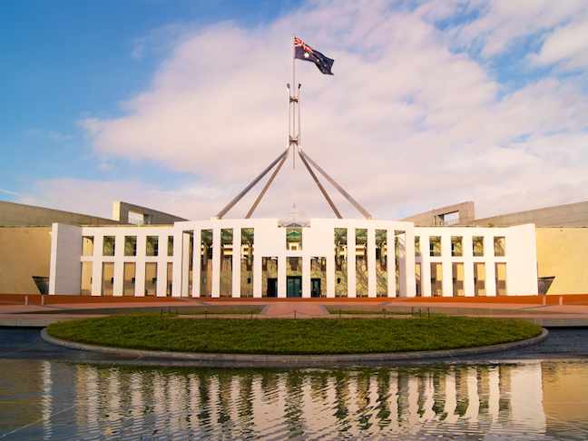 Canberra Parliment Building