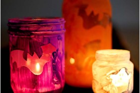 DIY Halloween Craft: Halloween Luminaries