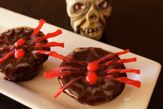 Halloween Spider Brownies