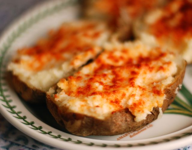 Twice-Baked Potatoes Recipe