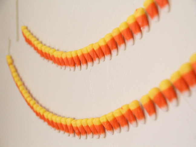 Candy Corn Garland DIY