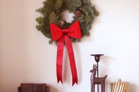 Christmas Red Felt Bow Craft