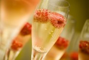 Raspberry Champagne Cocktail