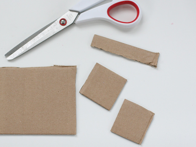 DIY Chalkboard Gift Tags Step 1