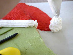 Grinch Cake Recipe - Step 22