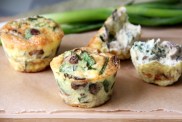 Mushroom Goat Cheese Frittata Cups Recipe