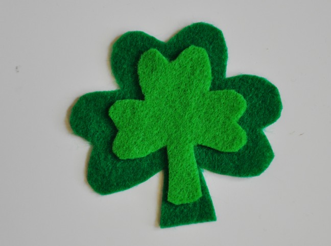 DIY ST PATTYS BARRETTE