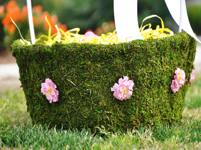 DIY MOSS BASKET