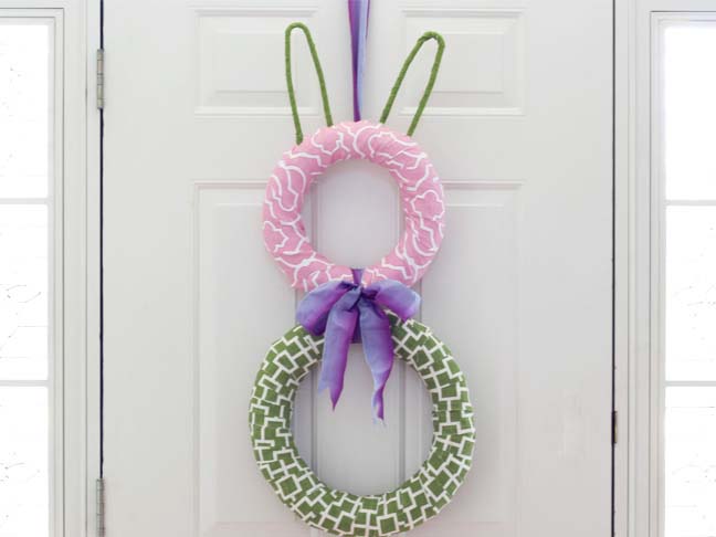 Spring Bunny Wreath