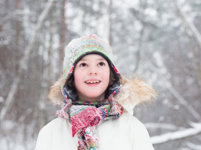 Winter Storm with Kids