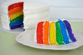 Rainbow Layer Cake Recipe