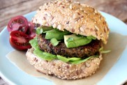 Black Lentil Pumpkin Veggie Burgers