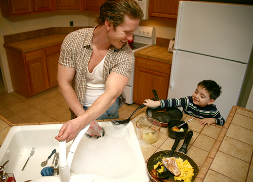 Mother's Day Kitchen Duty