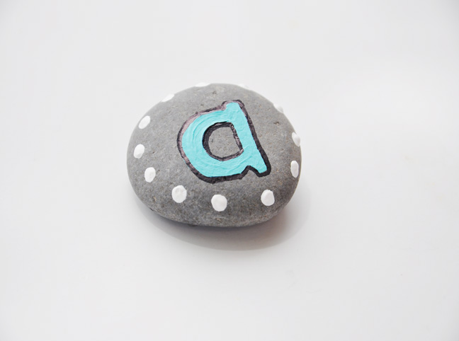 DIY: Rock Your Alphabet