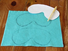 Sleep Mask Craft - Step 3