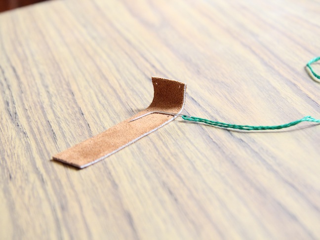 DIY: Leather Key Fob