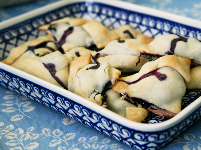 Blueberry Raspberry Turnovers Recipe