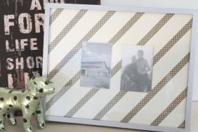 Washi Tape Picture Frame DIY