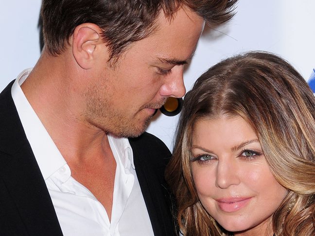 Josh Duhamel and Fergie