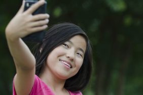 Girl Taking Selfie