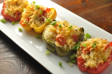 Stuffed Veggie Peppers