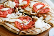 Grilled Chicken Margherita Pizza
