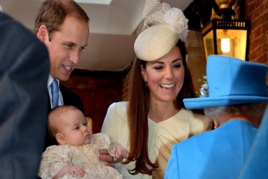 Prince George Christening