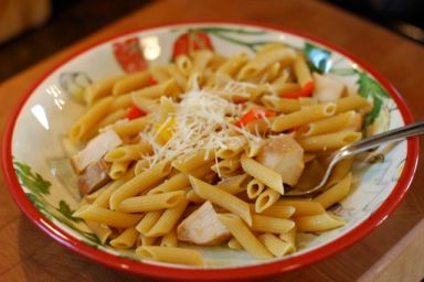 whole wheat pasta with vegetables and chicken recipe final