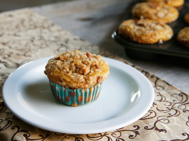 Pumpkin Streusel Muffins 3