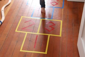 indoor hopscotch