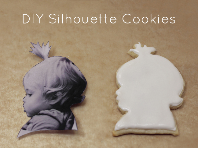 DIY Silhouette Cookies