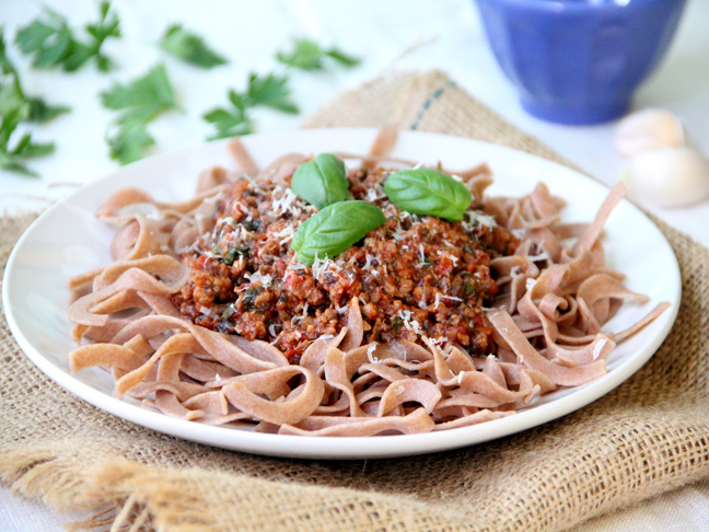 healthy turkey bolognese recipe