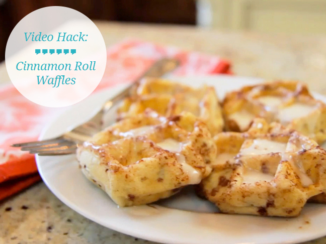 cinnamon roll waffles recipe how to make