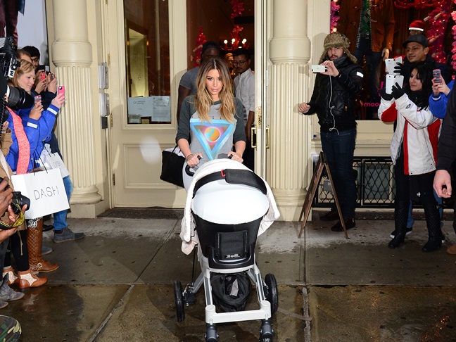 kim kardashian nori stroller