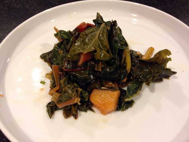 Swiss Chard and Pineapple 4