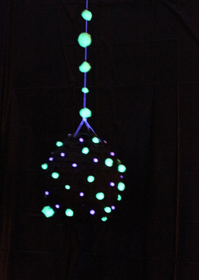 DIY Glow in the dark piÃ±ata Kelly Ladd Sanchez Momtastic