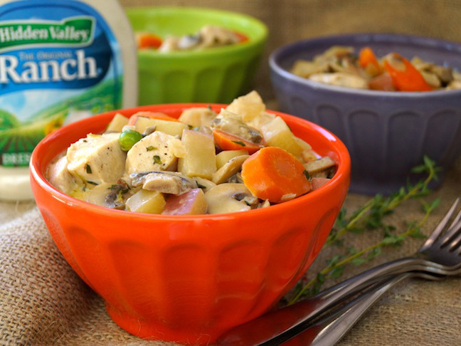 Hidden Valley Ranch Chicken-Vegetable Fricassee Recipe - Momtastic