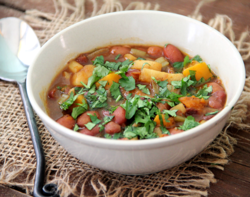 Root Vegetable and Bean Soup