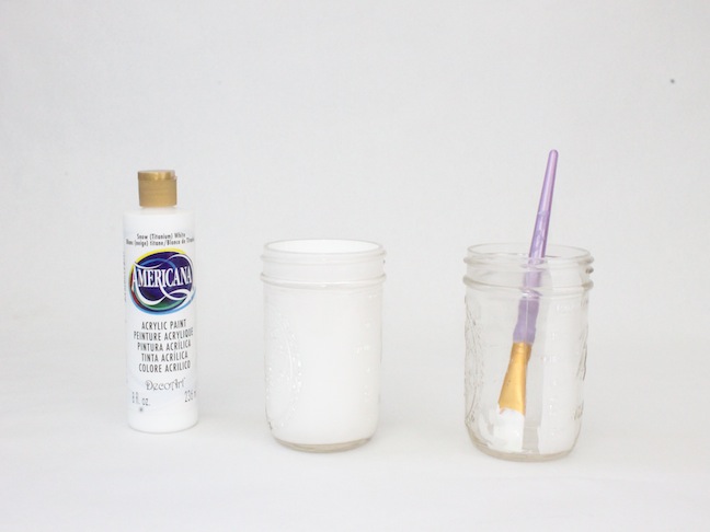 DIY: Easy Mod Podge Organizational Jar Craft; Momtastic.com; Kelly Ladd Sanchez