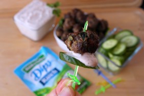 Hidden Valley Ranch Vietnamese Inspired Mini Meatballs