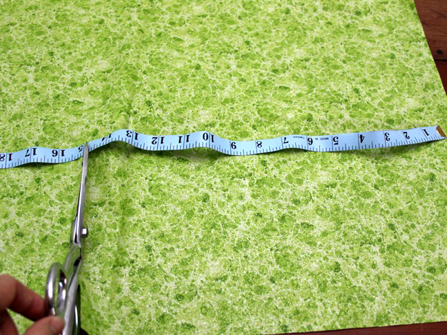 spring table runner step 3