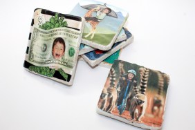 DIY Photo Collage Coaster